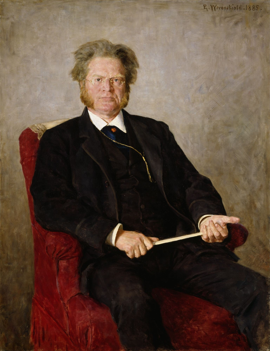 Dikteren Bjørnstjerne Bjørnson [Maleri]
