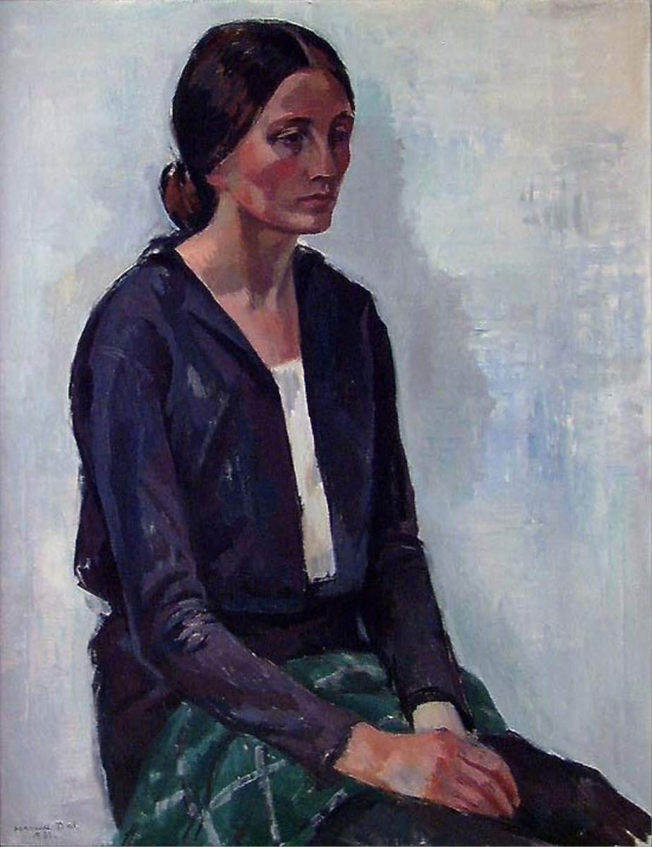 Kunstnerens hustru [Maleri]