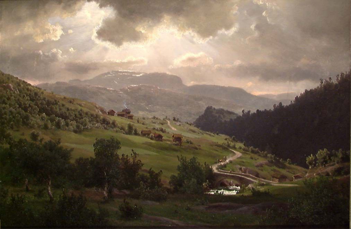 Fra Kviteseid [Maleri]