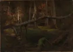 Skoginteriør [Maleri]