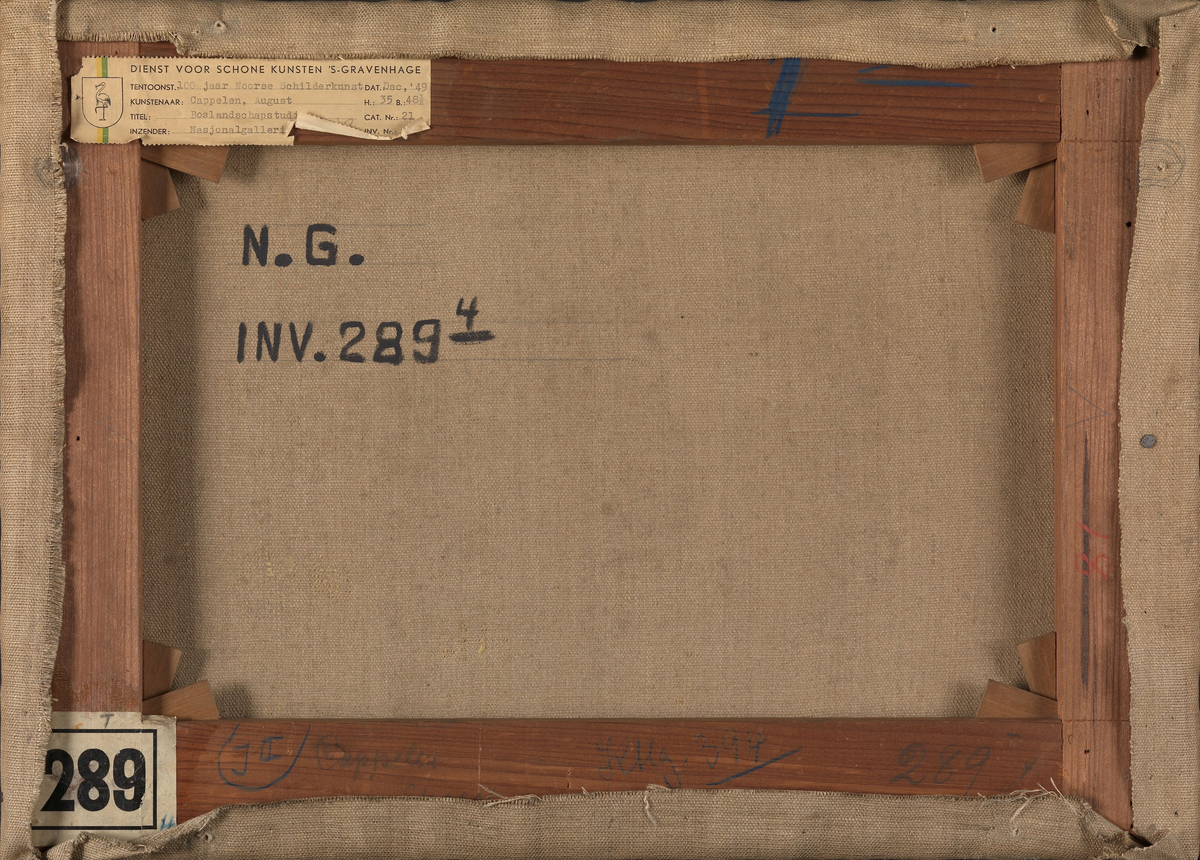 Skoginteriør [Maleri]