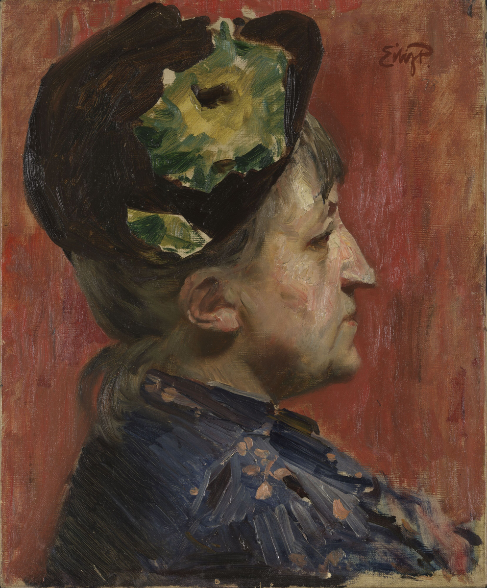 Malerinnen Kitty L. Kielland [Maleri]