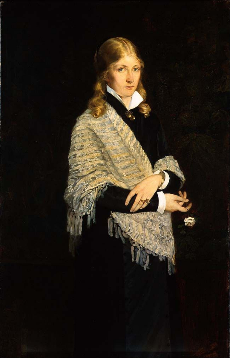 Malerinnen Andrea Gram [Maleri]
