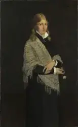 Malerinnen Andrea Gram [Maleri]