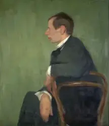 Maleren Anders Castus Svarstad [Maleri]