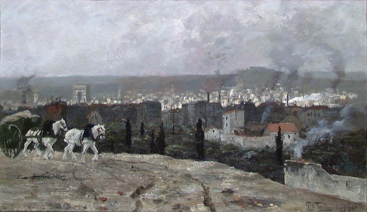 Fra Paris [Maleri]