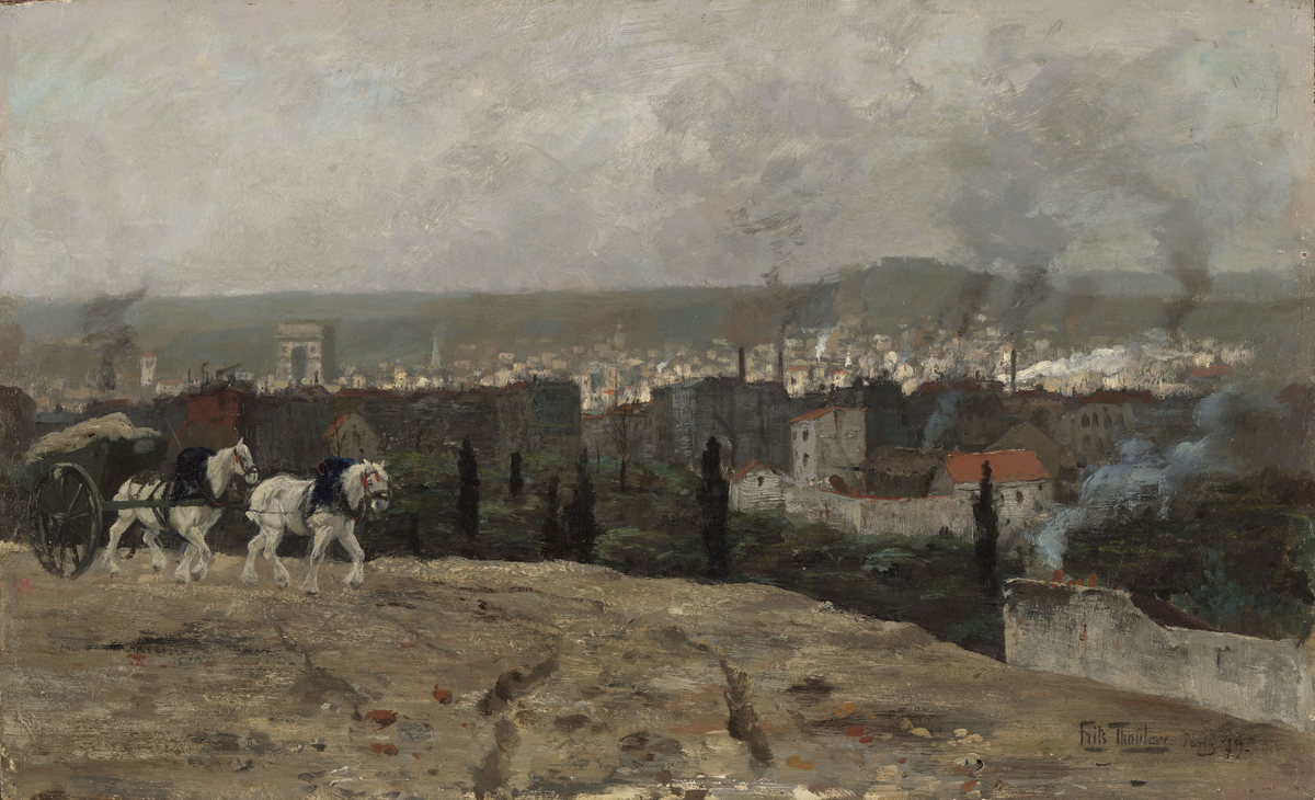 Fra Paris [Maleri]