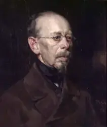 Portrett av eldre mann [Maleri]