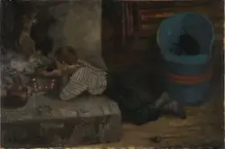 Askeladden  [Maleri]