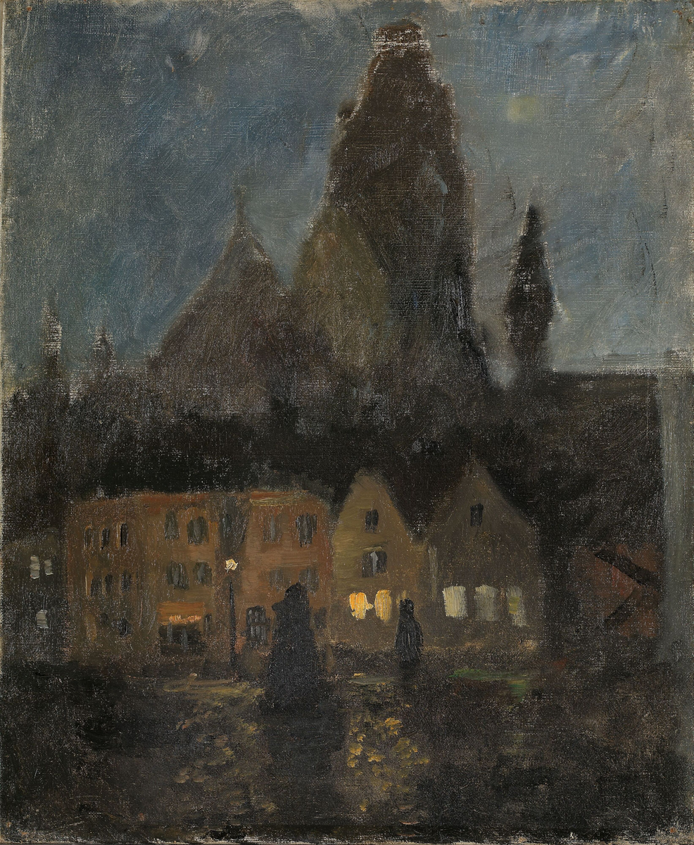Kveldstemning, Dieppe [Maleri]