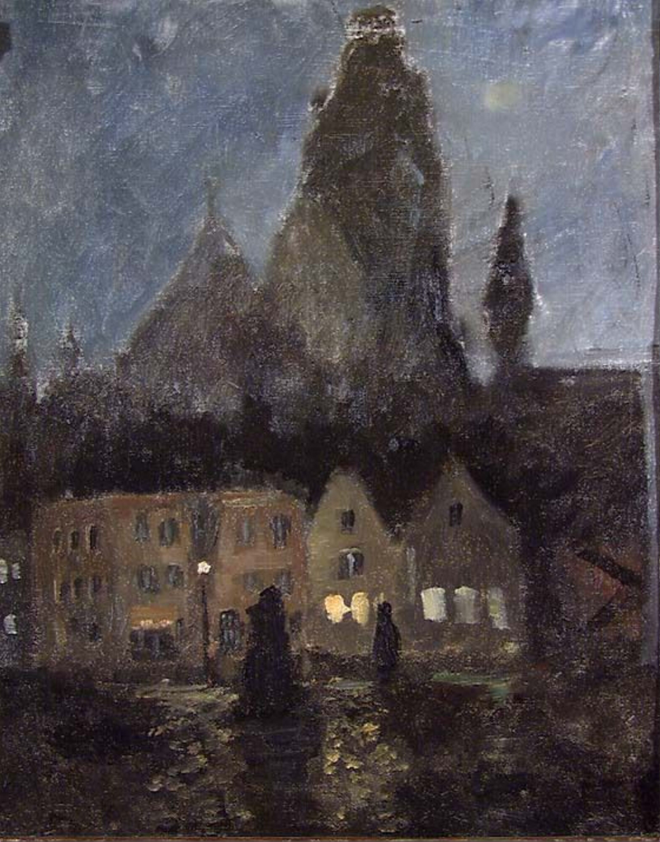 Kveldstemning, Dieppe [Maleri]