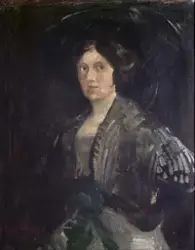 Fru Karen Hannover [Maleri]