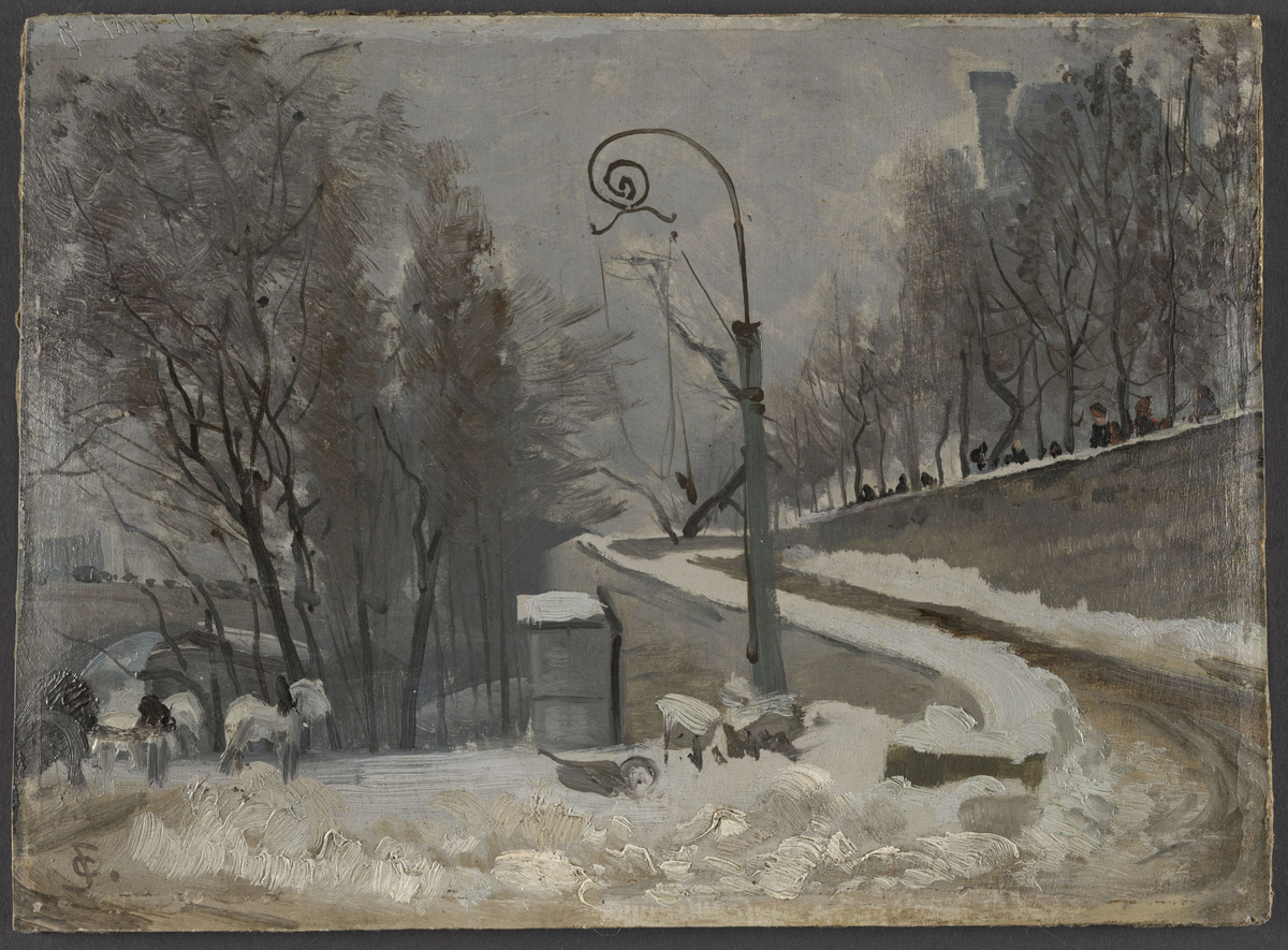 Fra Paris [Maleri]