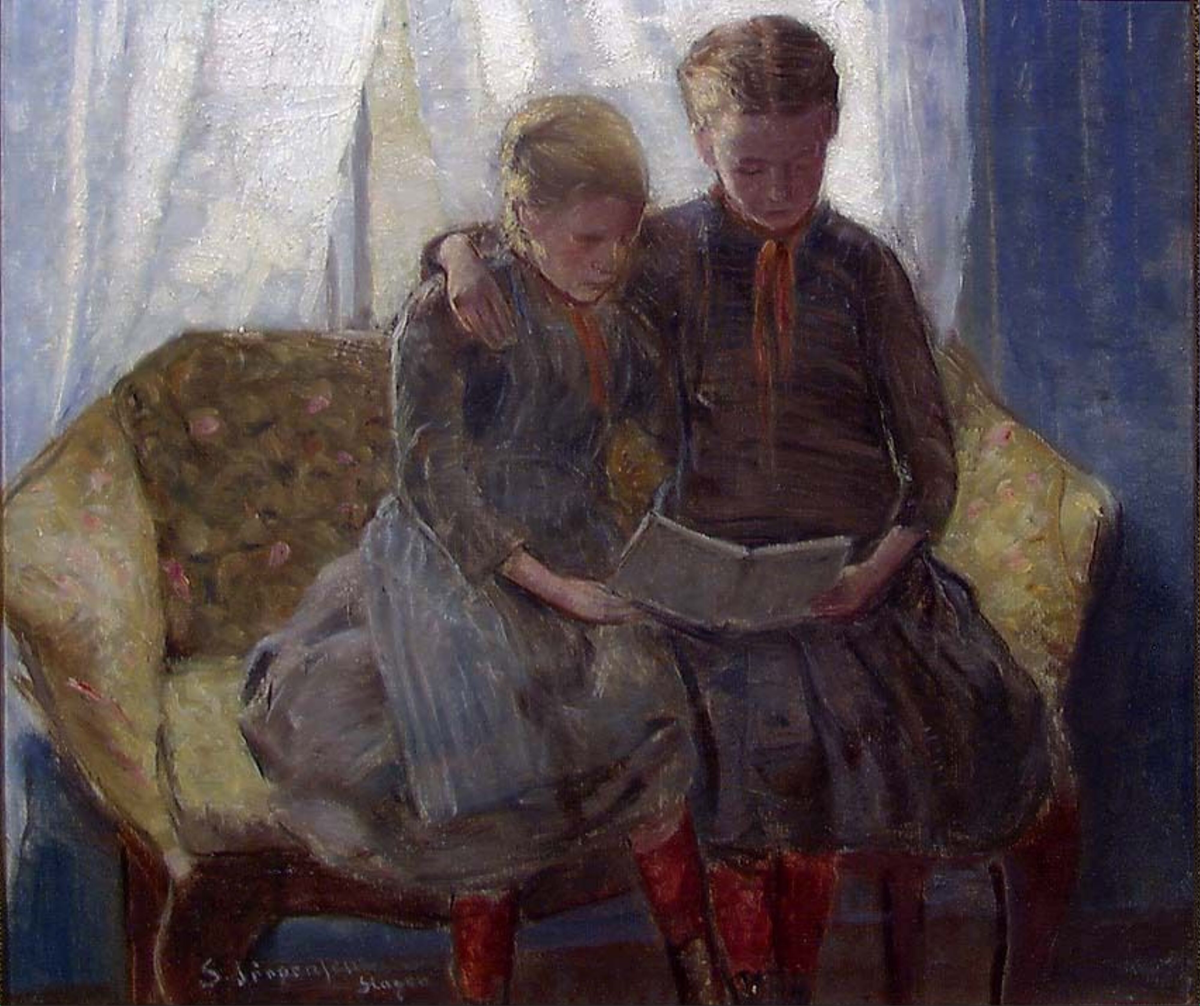 Søsken [Maleri]