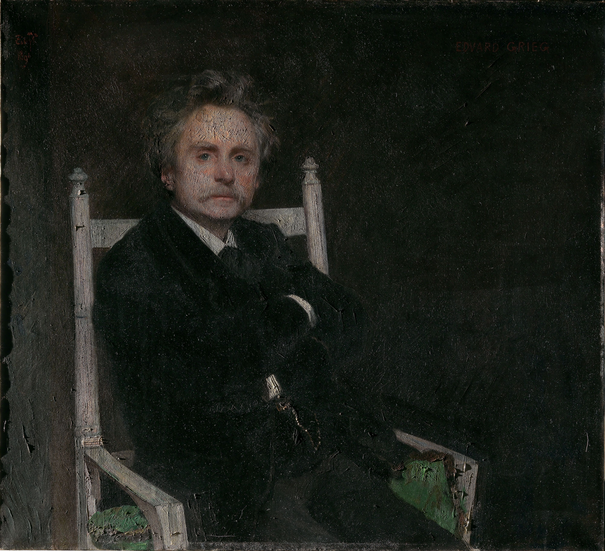 Komponisten Edvard Grieg [Maleri]