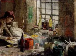 Malerverksted [Maleri]