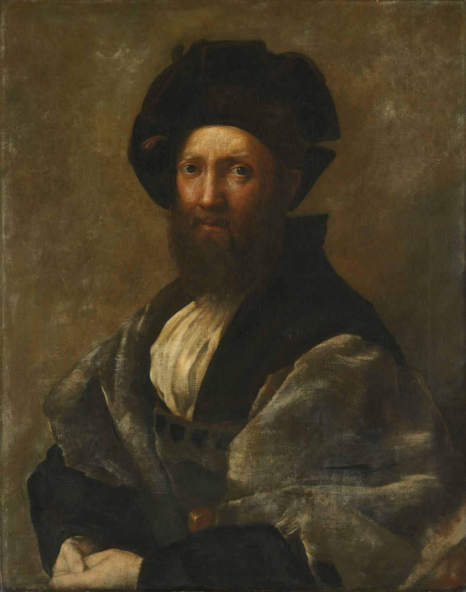 Baldassare Castiglione, kopi etter Rafael [Maleri]
