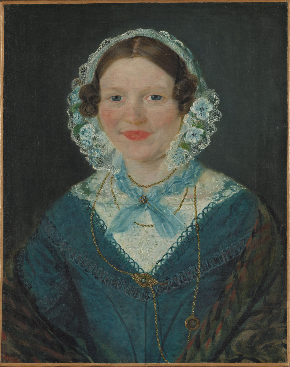 Engel Marie Delphin f. Lange [Maleri]