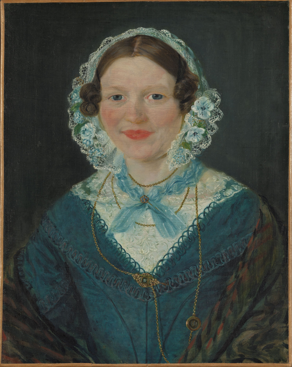 Engel Marie Delphin f. Lange [Maleri]