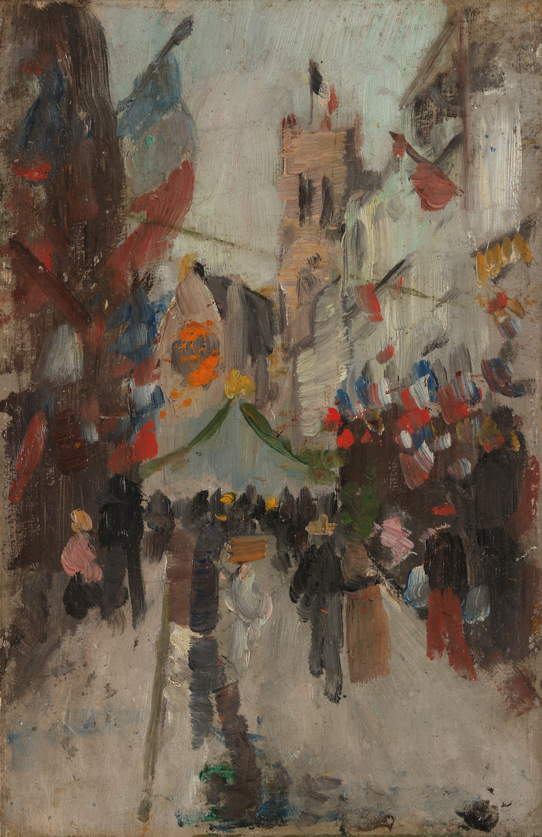 14. juli i Dieppe [Maleri]