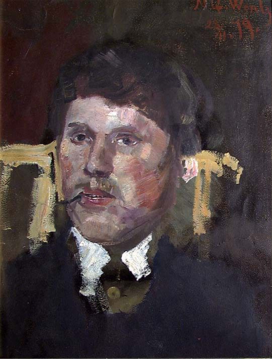 Maleren Thorvald Torgersen [Maleri]