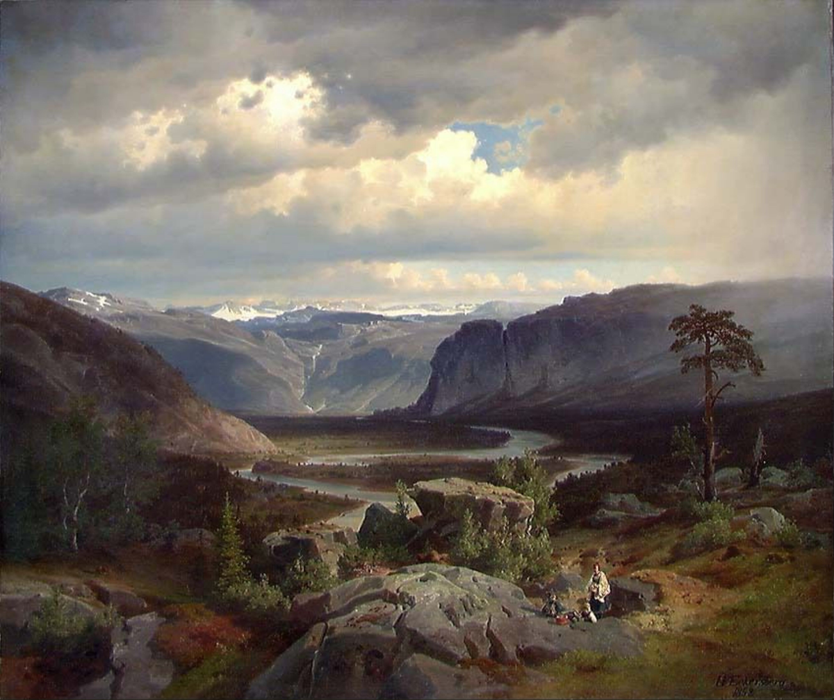 Fra Valle i Setesdal [Maleri]