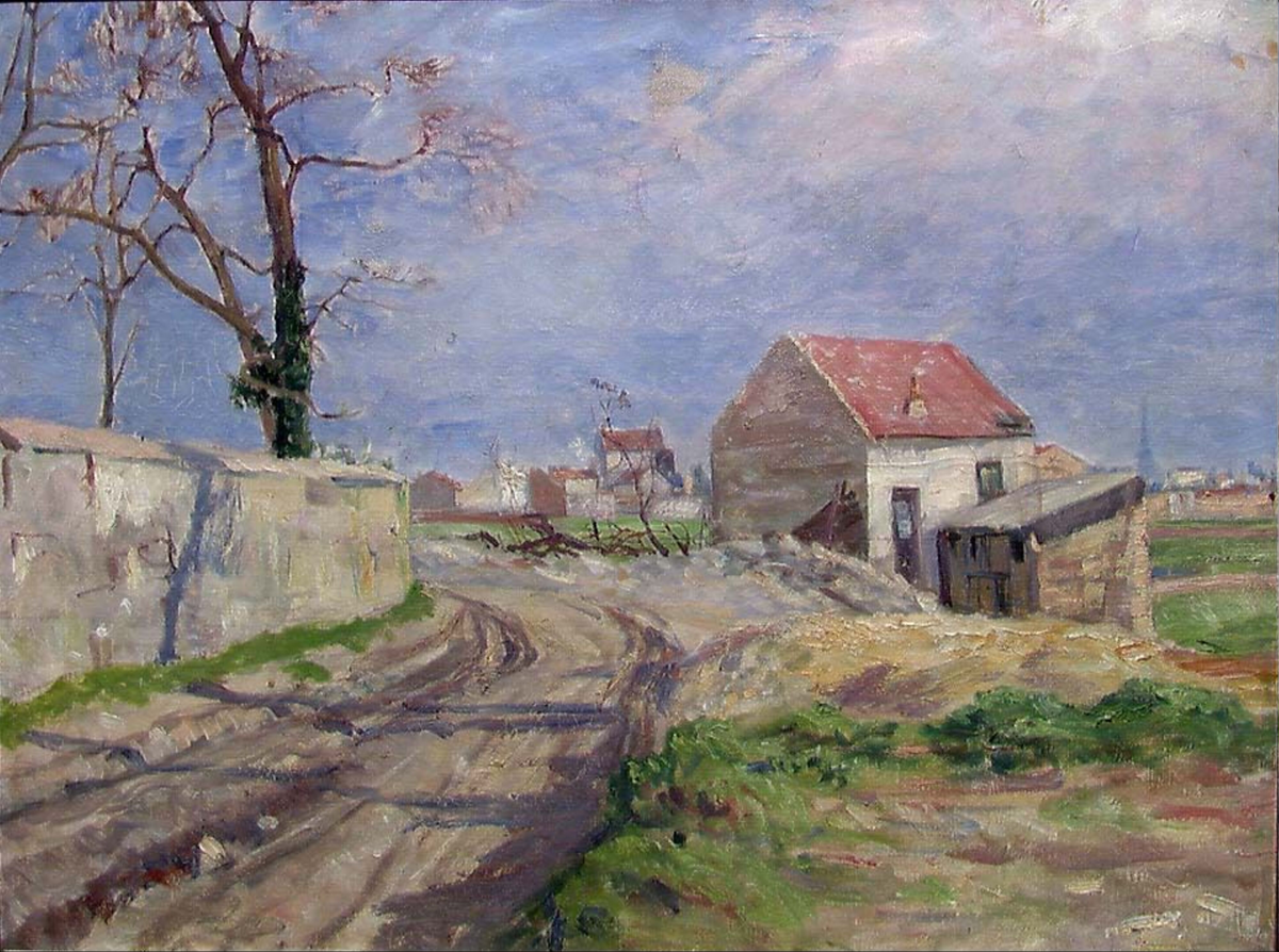 Fra omegnen av Paris [Maleri]