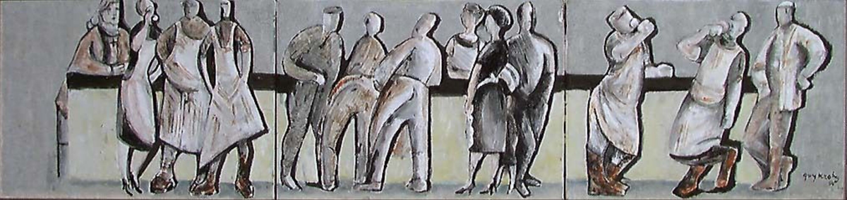 Au Cheval d'Or [Maleri]