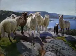 Fienden kommer [Maleri]