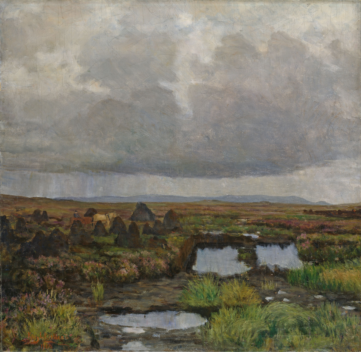Torvmyr, Jæren [Maleri]