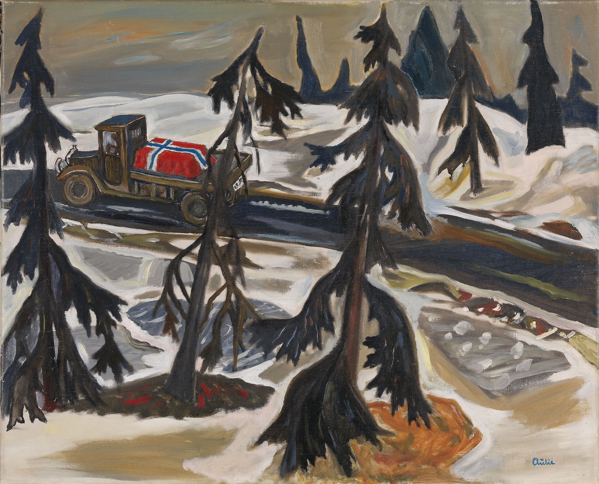 9. april 1940 [Maleri]