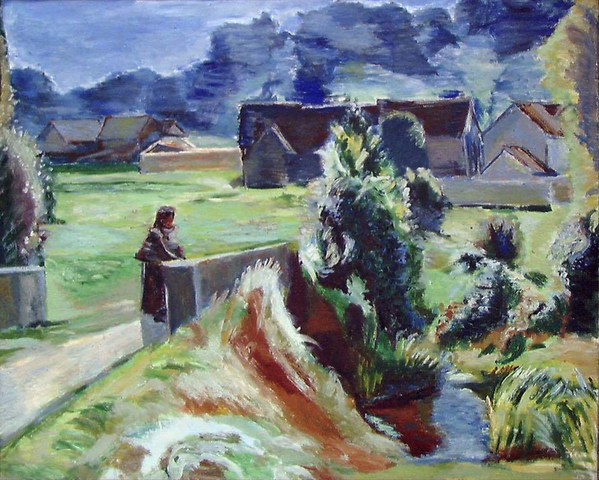 Fransk sommer [Maleri]