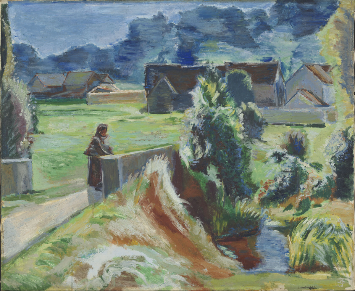 Fransk sommer [Maleri]