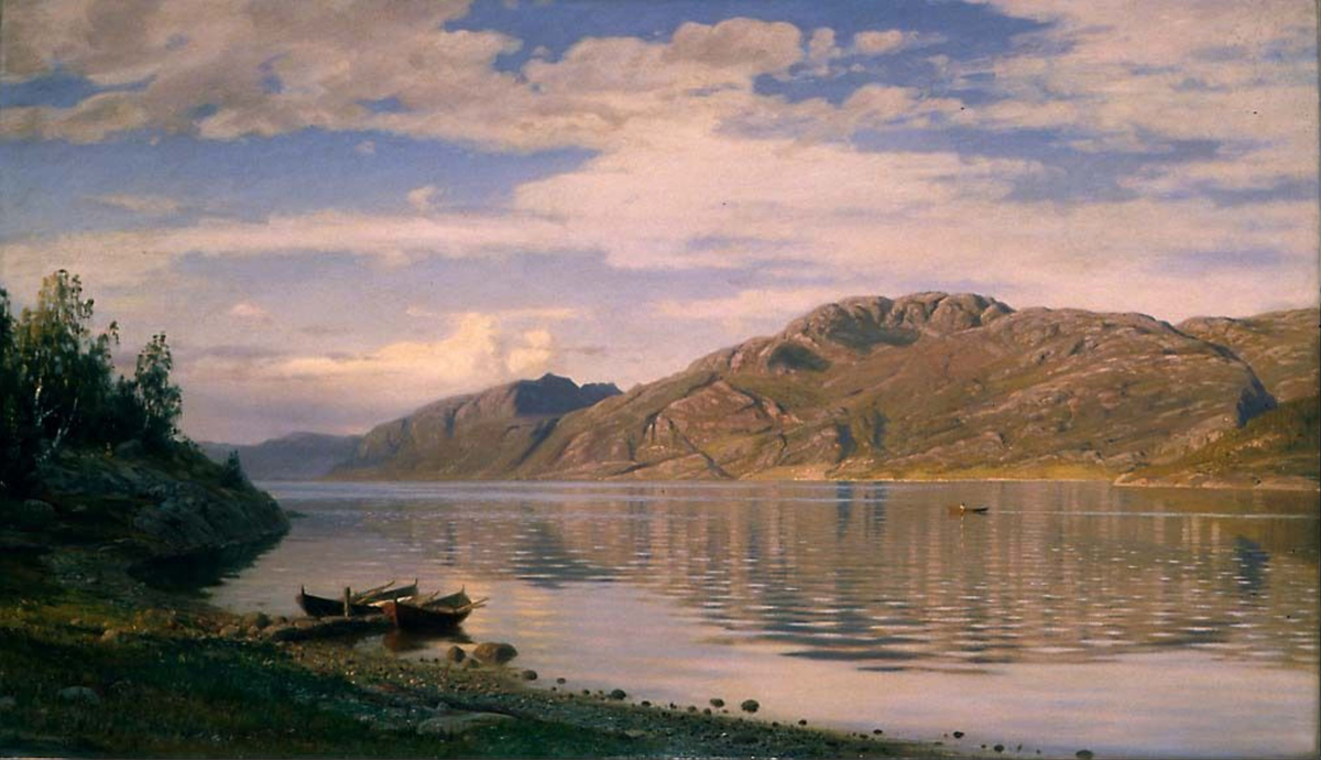 Fra Maurangerfjorden [Maleri]