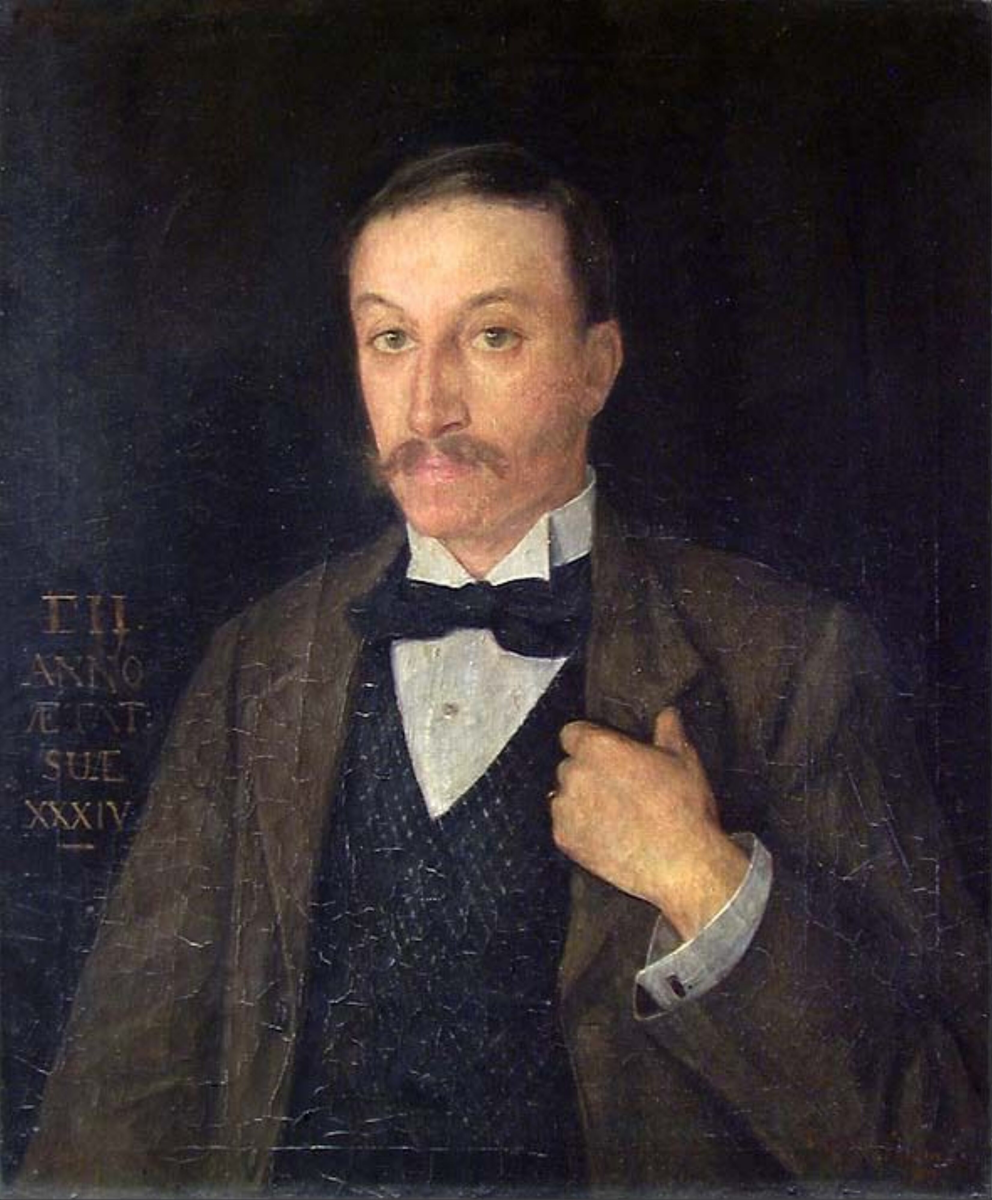 Museumsdirektør Emil Hannover [Maleri]