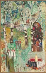 I bjerkenes katedral [Maleri]