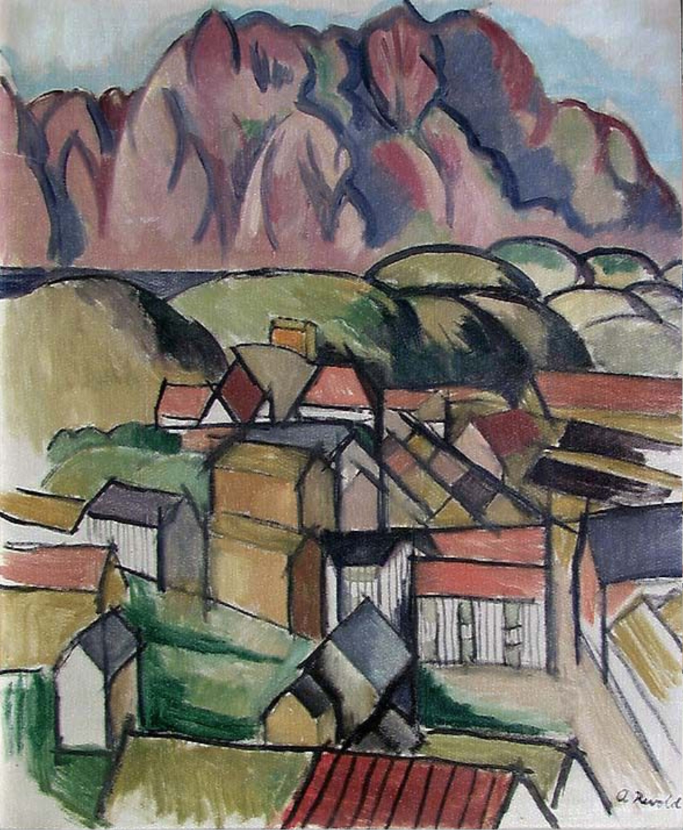 Fiskevær [Maleri]