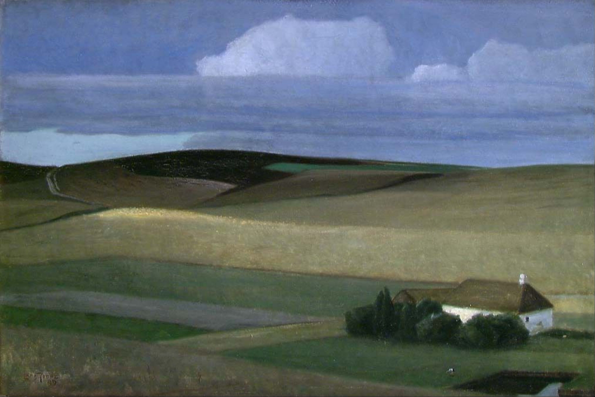 Jydsk landskap [Maleri]