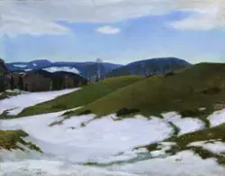 Vårløsning [Maleri]