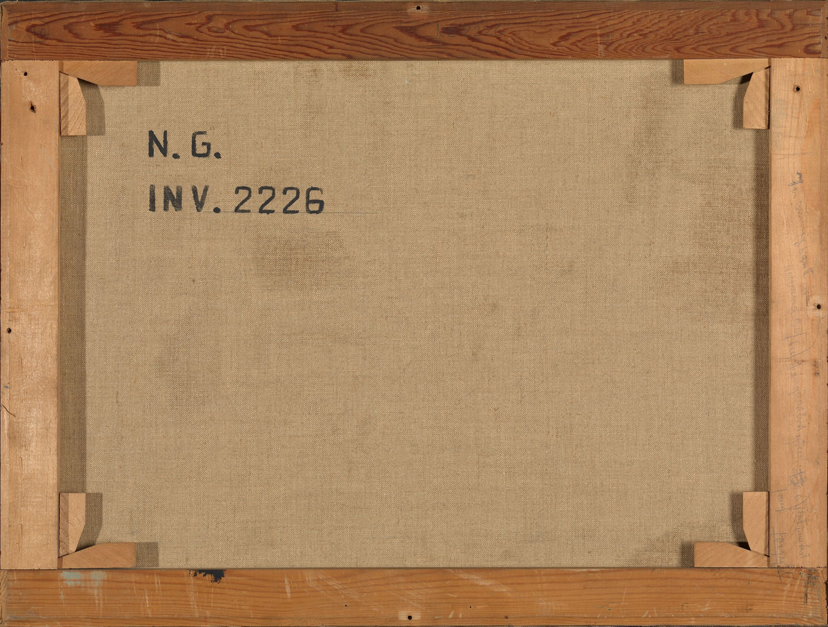 Steinbrudd ved havet [Maleri]