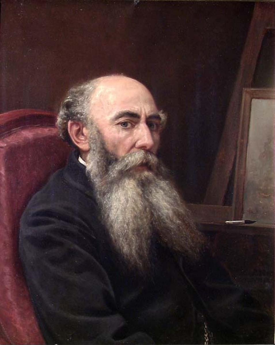Akvarellmaleren Hans Johan Frederik Berg [Maleri]