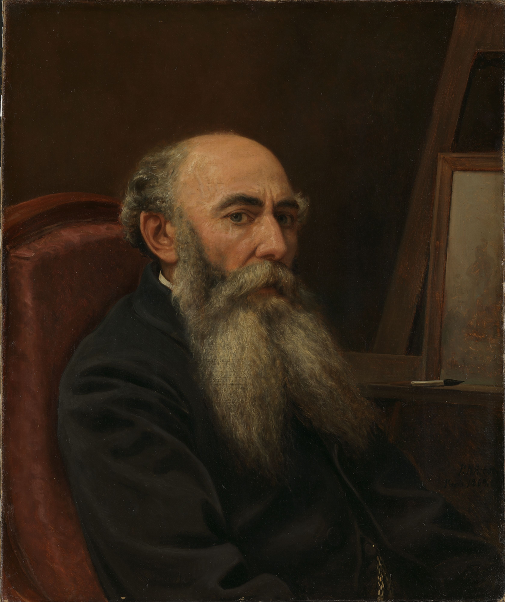 Akvarellmaleren Hans Johan Frederik Berg [Maleri]