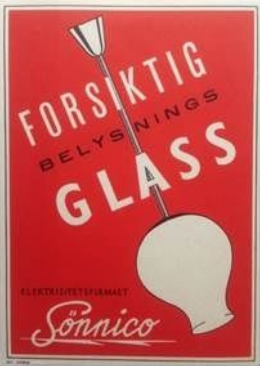 Etikettreklame, Sønnico [Grafisk design]