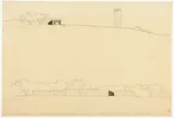 Talawyr. Kirke i Harstad [Fasadeoppriss]