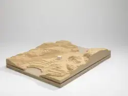 Kapell i Olavsundet i Ny-Hellesund [Situasjonsmodell]