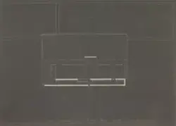 Utkast til Harøya kirke [Fotografi]