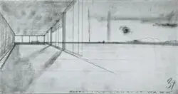 Utkast til Harøya kirke [Fotografi]