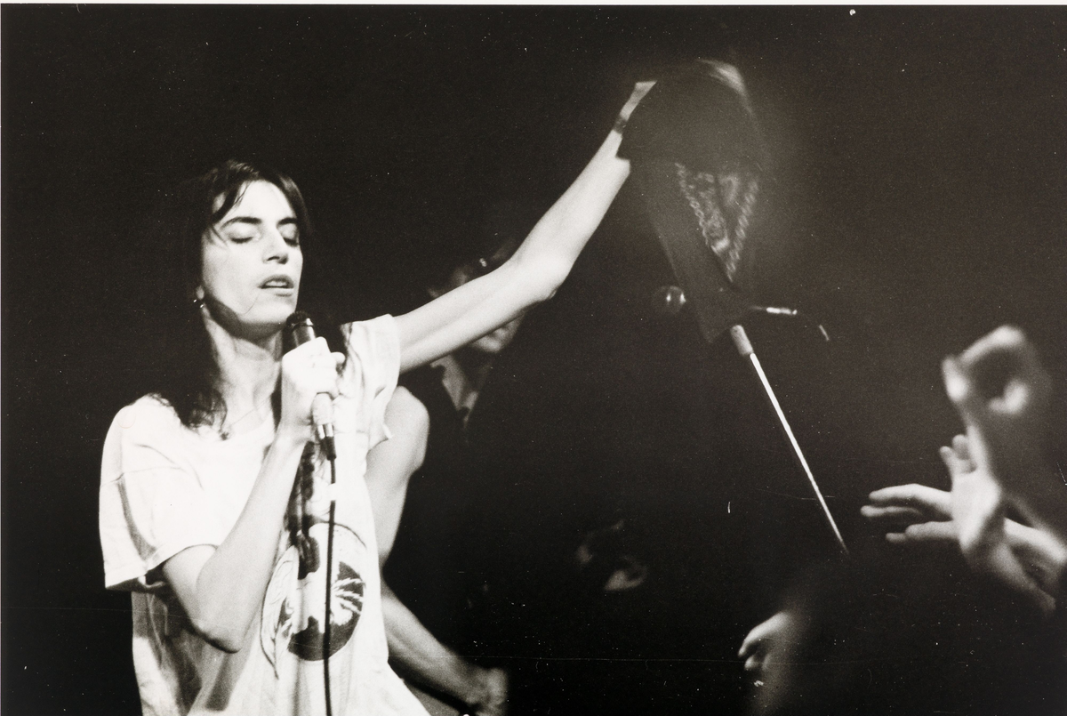 Patti Smith på Ekeberg [Fotografi]
