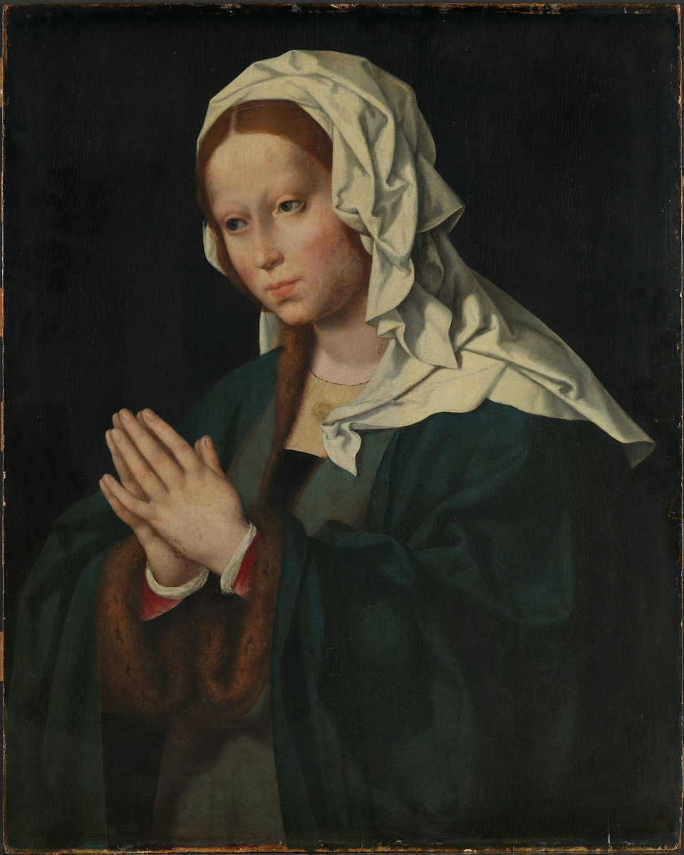 Jomfru Maria i bønn  [Maleri]