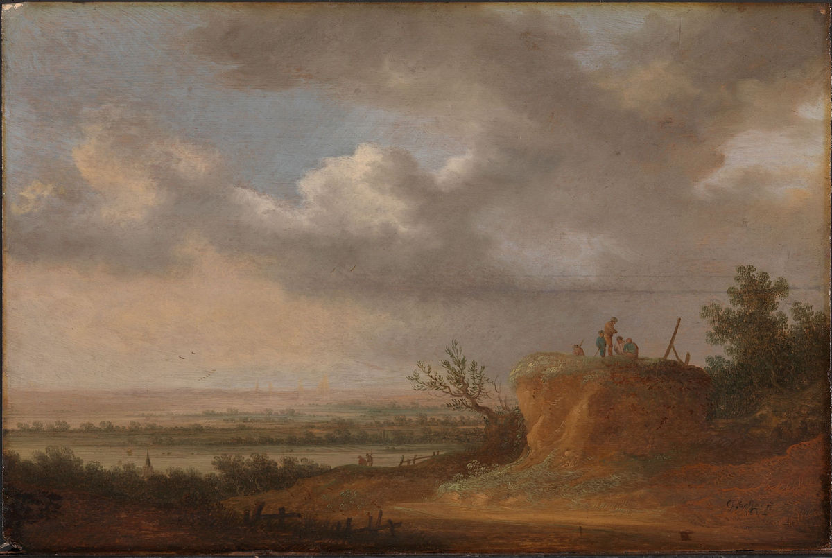 Hollandsk landskap [Maleri]